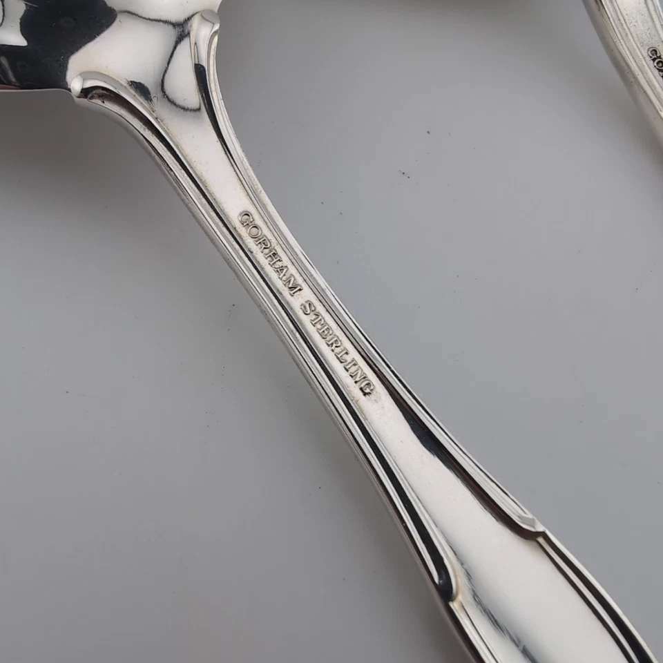 Juego para servir ensaladas Gorham Rondo de plata de ley - 9" - sin monogramas Foto 3 de 3