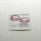 Matchbox Lesney Accessory Pack 1a Esso Petrol Street Sign Stickers Set