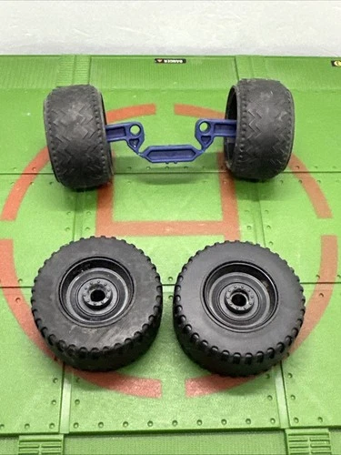 GI Joe Dreadnok Thunder Machine Parts Set of Wheels 1986 ARAH Hasbro