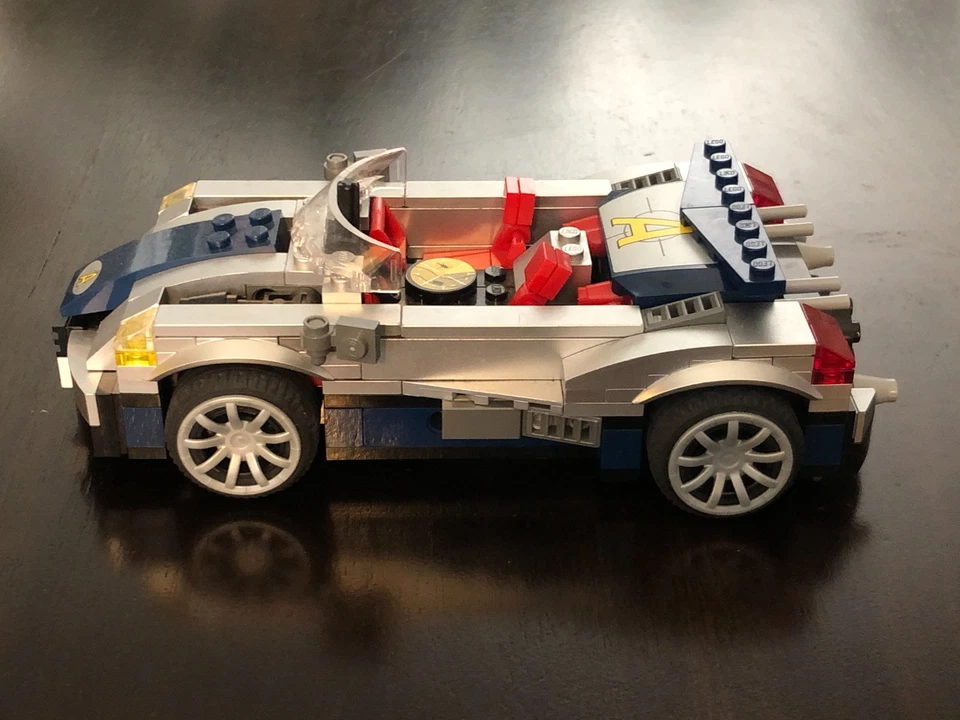 Lego 8634 Agentes Turbocar Chase 100% Completo con Manuales y Minifiguras! Foto 4 de 4