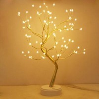 Led Lichterbaum, Bonsai Baum Licht Warmweiß Verstellbare ÄSte, 108 Led