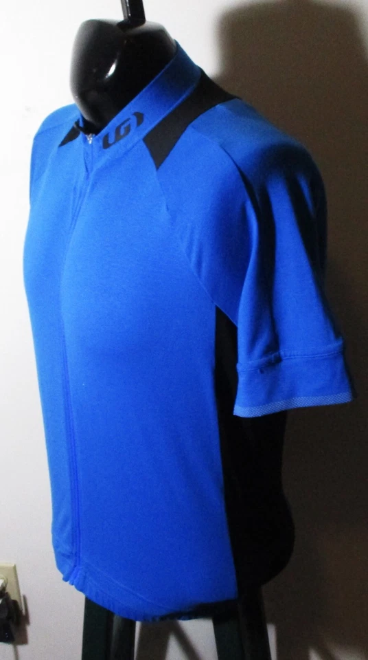 Jersey de ciclismo LOUIS GARNEAU azul "estándar" cremallera completa talla XL Foto 4 de 4