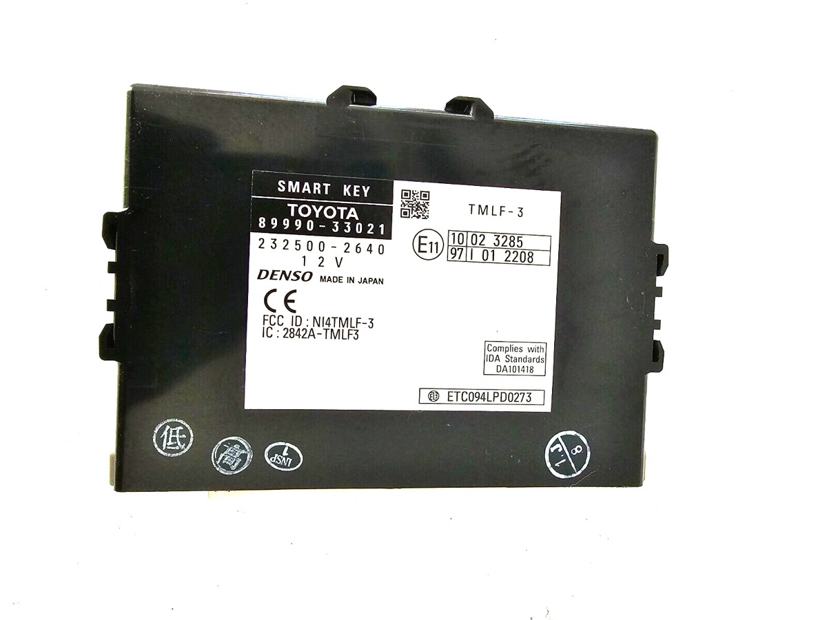 89990-33021 Toyota Computer assy, smart key 8999033021,Genuine OEM 