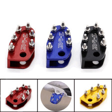 CNC  Rear Foot Brake Pedal Lever Plate Tip For Suzuki DRZ400E DRZ400 S/SM DRZ250