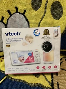 VTech - 1080p Smart WiFi Remote Access 360 Degree Pan & Tilt Video Baby Monitor