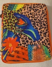 FALCHI by FALCHI Multi-Colo Bright, Animal Print Microfiber Tablet Case
