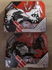 GI Joe G.I Joe Origins Snake eyes & Storm Shaoow with Stealth Cycle Brand New