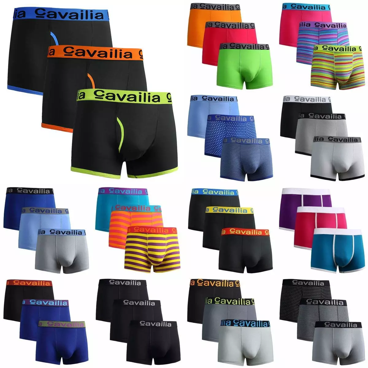 Mens Boxer Shorts Designer Underwear Sports Soft Cotton Trunks Brief Gifts