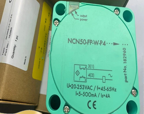 1PC New For Pepperl + Fuchs Proximity Sensor NCN50-FP-W-P4 - Image 2 of 2