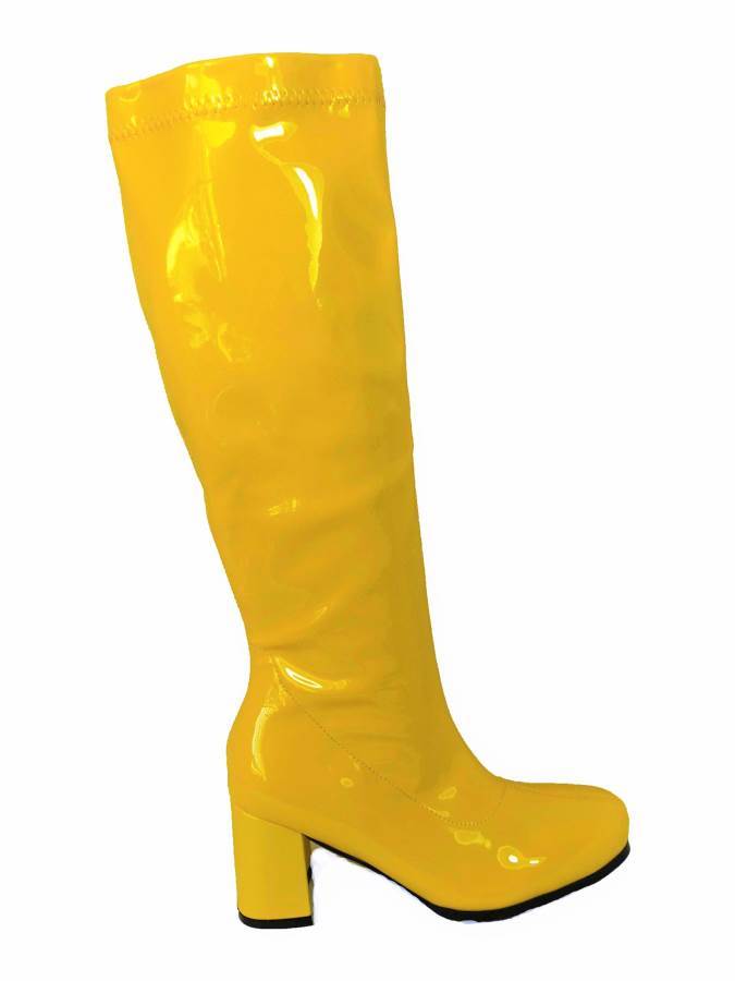 Dames Dames Fancy Dress Party GO GO Boots 1960 & 1970s Retro Maten 3-12, Rood, 38 EU