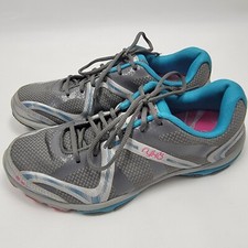 Zapato para mujer Ryka Influencia Zumba Danza Entrenamiento Cruzado Tenis Gris Plata Talla 71/2M