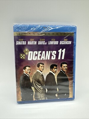 Ocean's 11 Eleven (Blu Ray, 1960) A Classic Crime Caper! 50th Anniversary Film