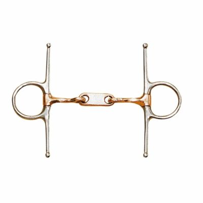 Centaur Slow Twist Dr. Bristol Copper Full Cheek Bit - 4.5, 4.75, 5, 5.25, 5.5