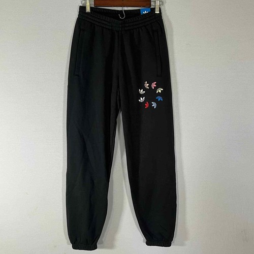 adidas Adicolor Shattered Trefoil Sweat Pants - Black | adidas Singapore