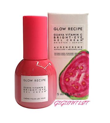 Glow Recipe Guava Vitamin C Bright EYE Gel Cream .5 fl. oz. /15 ml.