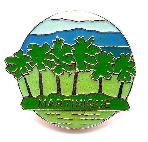 Pin's Rare La Martinique – Oiseau – Email Grand Feu – Signé AM PROD