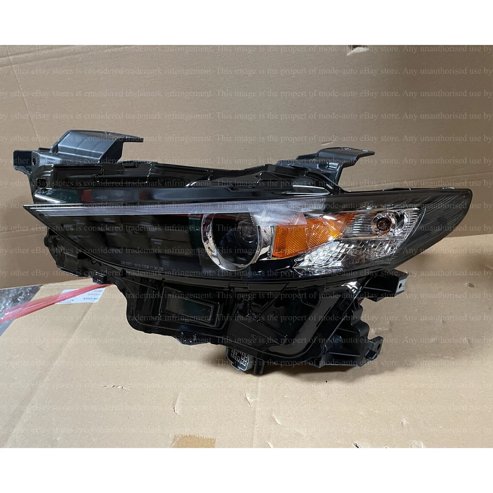 Front LED Headlight Assembly W/o Adaptive Left Driver Side for 2019 2022 Mazda 3 - Image 2 of 4