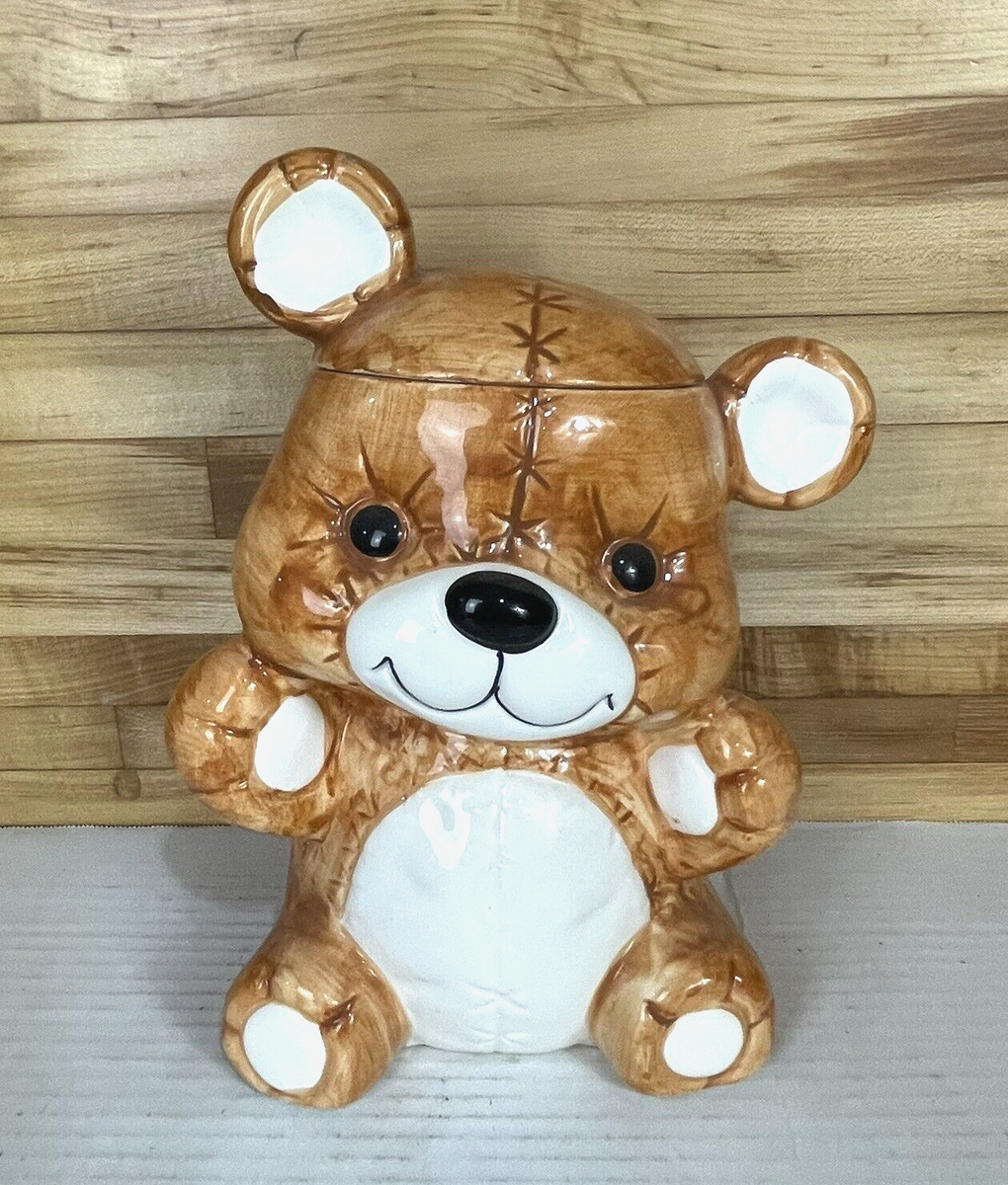 Vintage Treasure Craft Patchwork Teddy Bear 11
