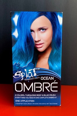 blue crush splat hair dye