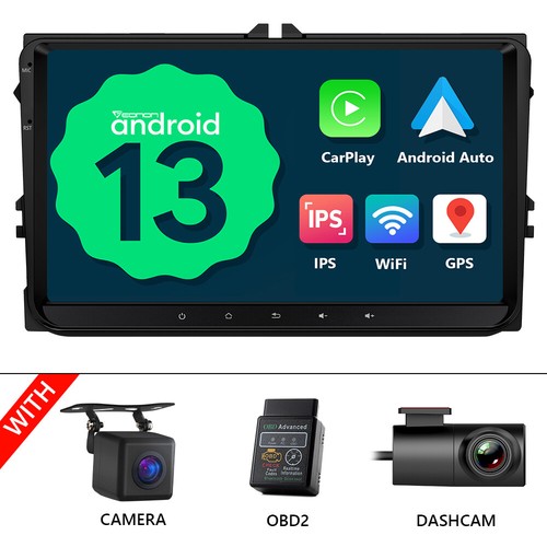 For 2003-2013 VW Golf GTI MK5 MK6 Plus 9"Android 13 Car Radio Stereo GPS CarPlay - Picture 31 of 31