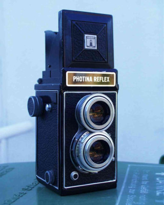 TLR ''Photina Reflex III'',Photavit von Bolta, 6x6,Cassar Objektiv gekuppelt