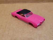 Pontiac GTO body - Pink with Black top - TJet, ThunderJet, Dash, etc