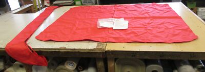 SHADEMATE UNIVERSAL 3 BOW BIMINI TOP & BOOT OV80215OE RED 70 5/8'' X 87'' BOAT