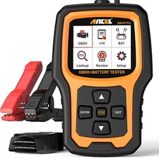 ANCEL AD410 PRO Car OBD2 Scanner Diagnostic Code Reader 12V Battery Load Tester