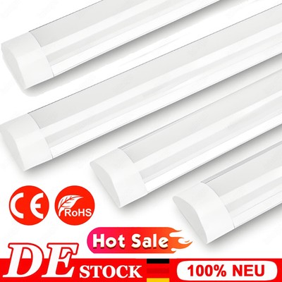 LED Feuchtraumleuchte Deckenleuchte Wannenleuchte Feuchtraumlampe 30/60/90/120cm