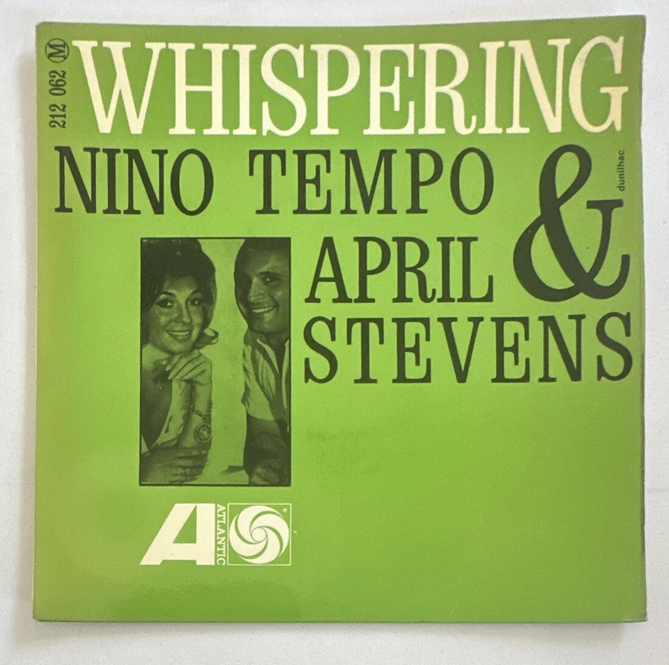 Nino Tempo & April Stevens - Whispering 7” Soul Vinyl Record French Atlantic EX - Image 2 of 4