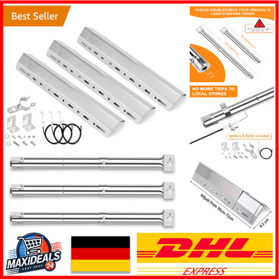 Bar.B.Q.S Universal BBQ Gas Grill Nachtfüllung aus Edelstahl
