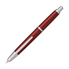 Pilot Vanishing Point Decimo Fountain Pen in Burgundy -18K Gold Extra Fine Point