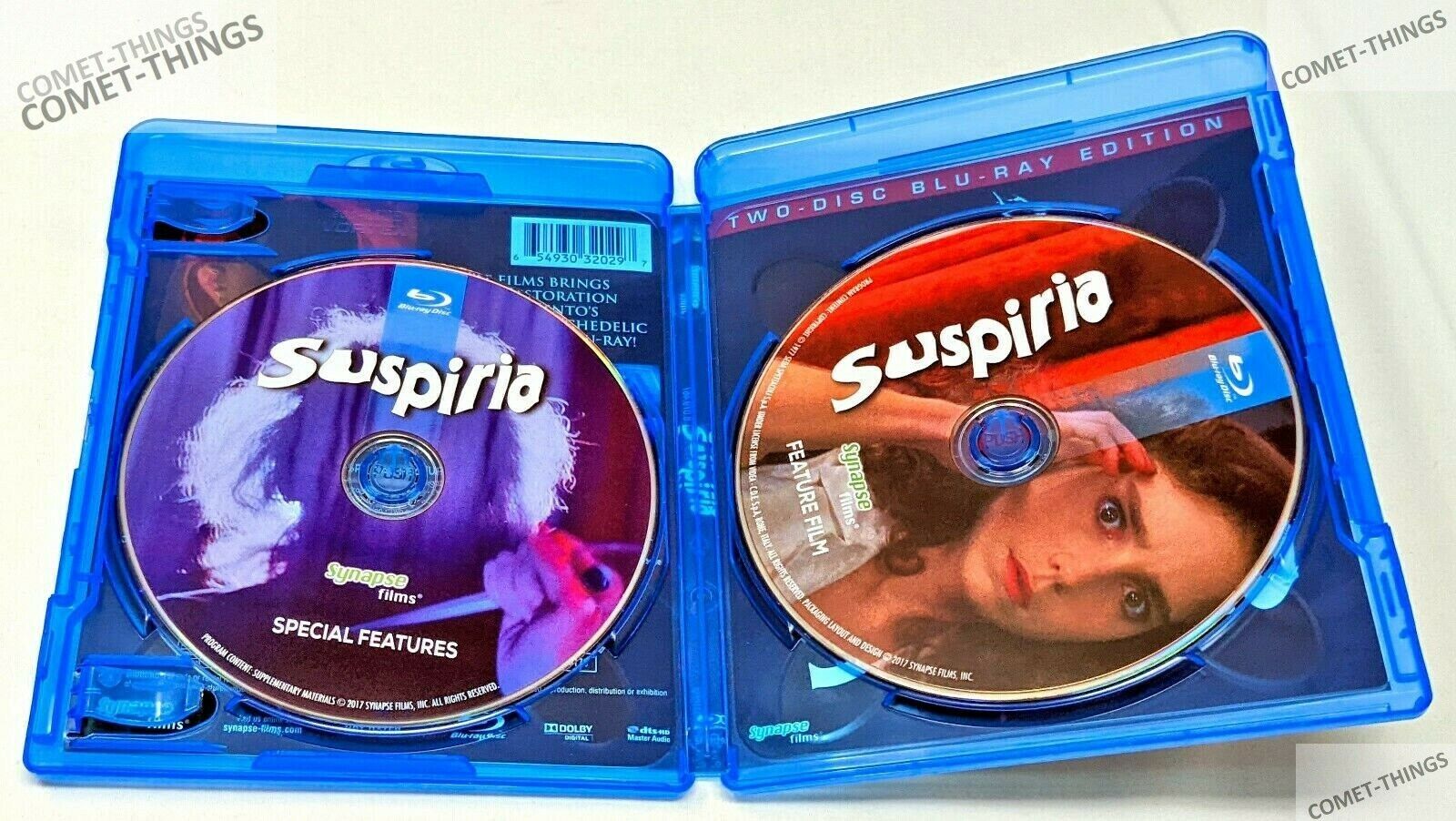 SUSPIRIA (SINGLE DISC) BLU-RAY