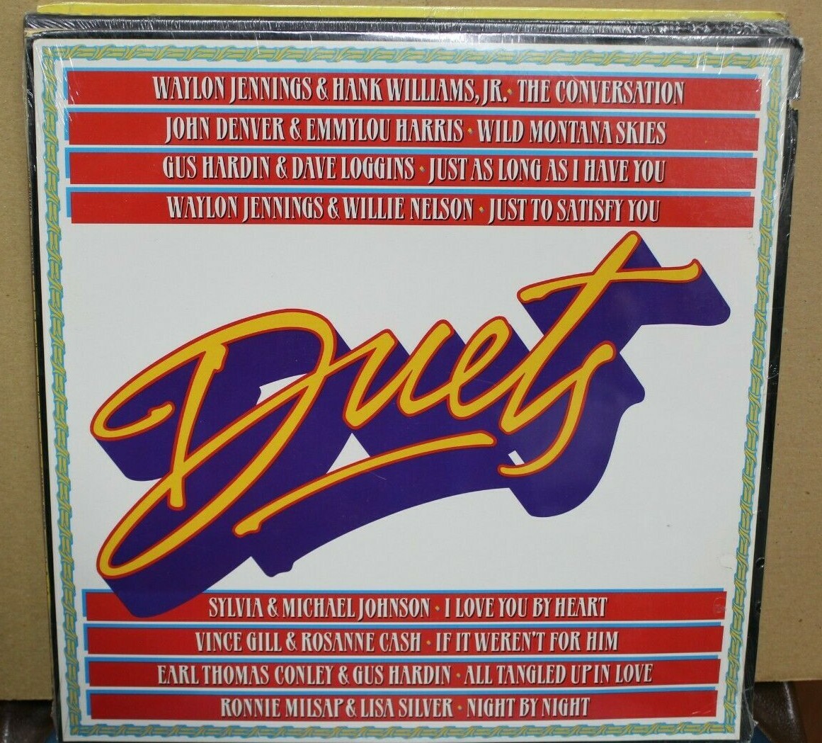 SEALED Duets-Country Compilation LP-Various Artists-RCA CPL 1 7130