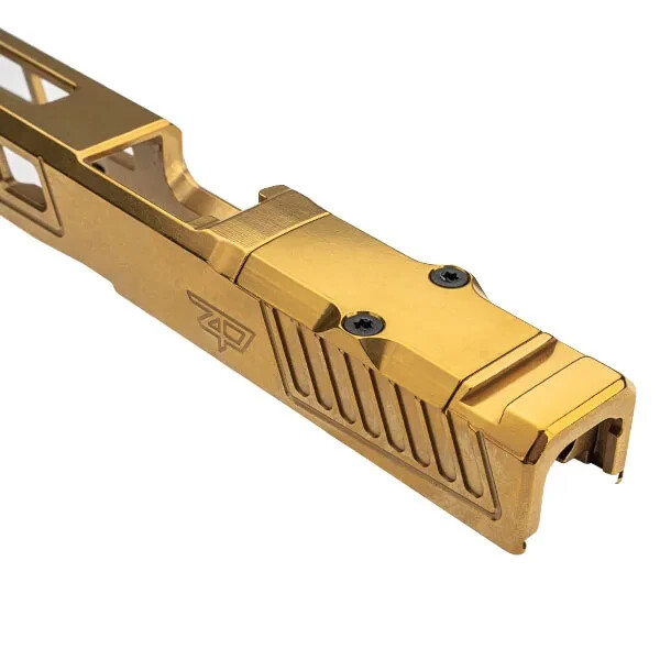 Zaffiri Precision Glock Cover Plate - Gold TiN - Trijicon RMR