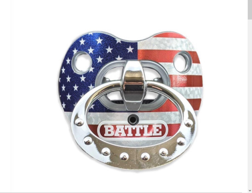 Battle Sports Binky Oxygen Lip Teeth Protector Mouthguard