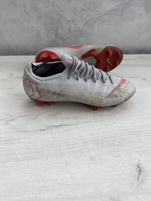 Nike Mercurial Vapor 12 Elite Gray ACC Football Cleats Soccer