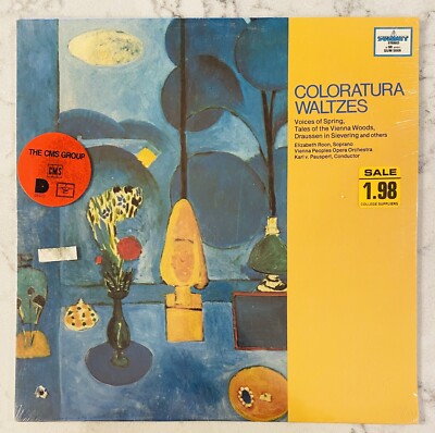COLORATURA WALTZES Karl v Pauspert STRAUSS Elizabeth Roon SEALED New Vinyl LP