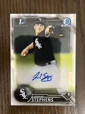 2016 Bowman Chrome #BCAP-JOS Jordan Stephens Autograph Chicago White Sox