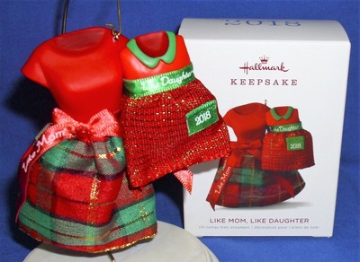 like mom like daughter ornament