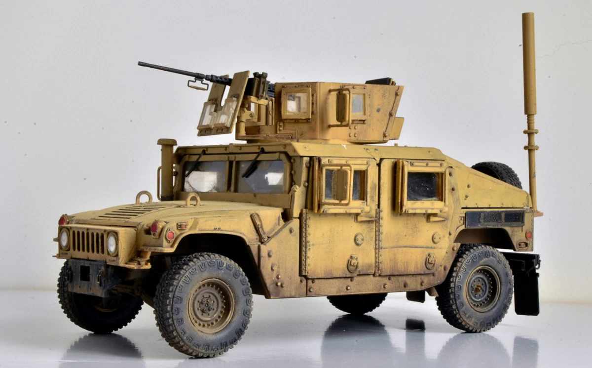 Pro Built model 1/35 US M1151 Enhanced Armament Carrier Humvee(pre 