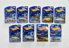 Hot Wheels Cars Lot of 9 1998-2001 Mattel Jaguar Cougar 2001 2002 First Editions