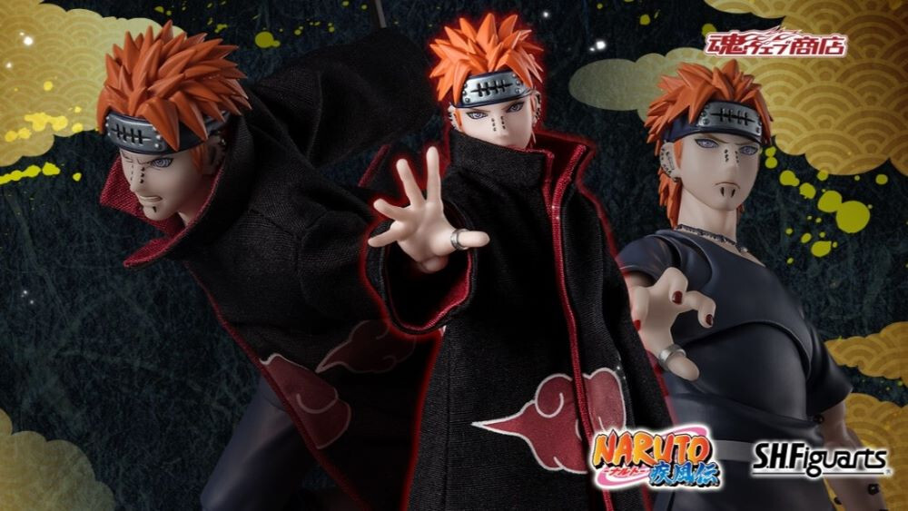 IN STOCK Bandai S.H.Figuarts SHF Naruto Shippuden Pain Tendo Six