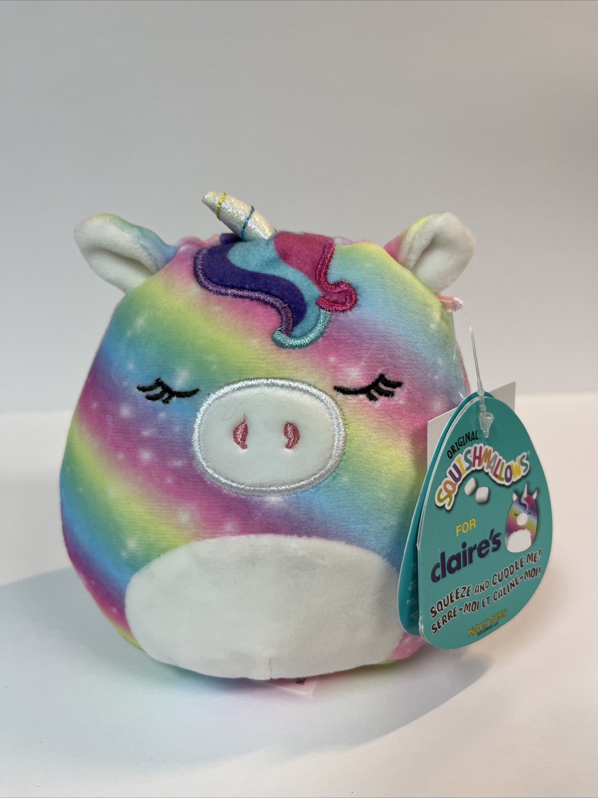 rainbow unicorn squishmallow