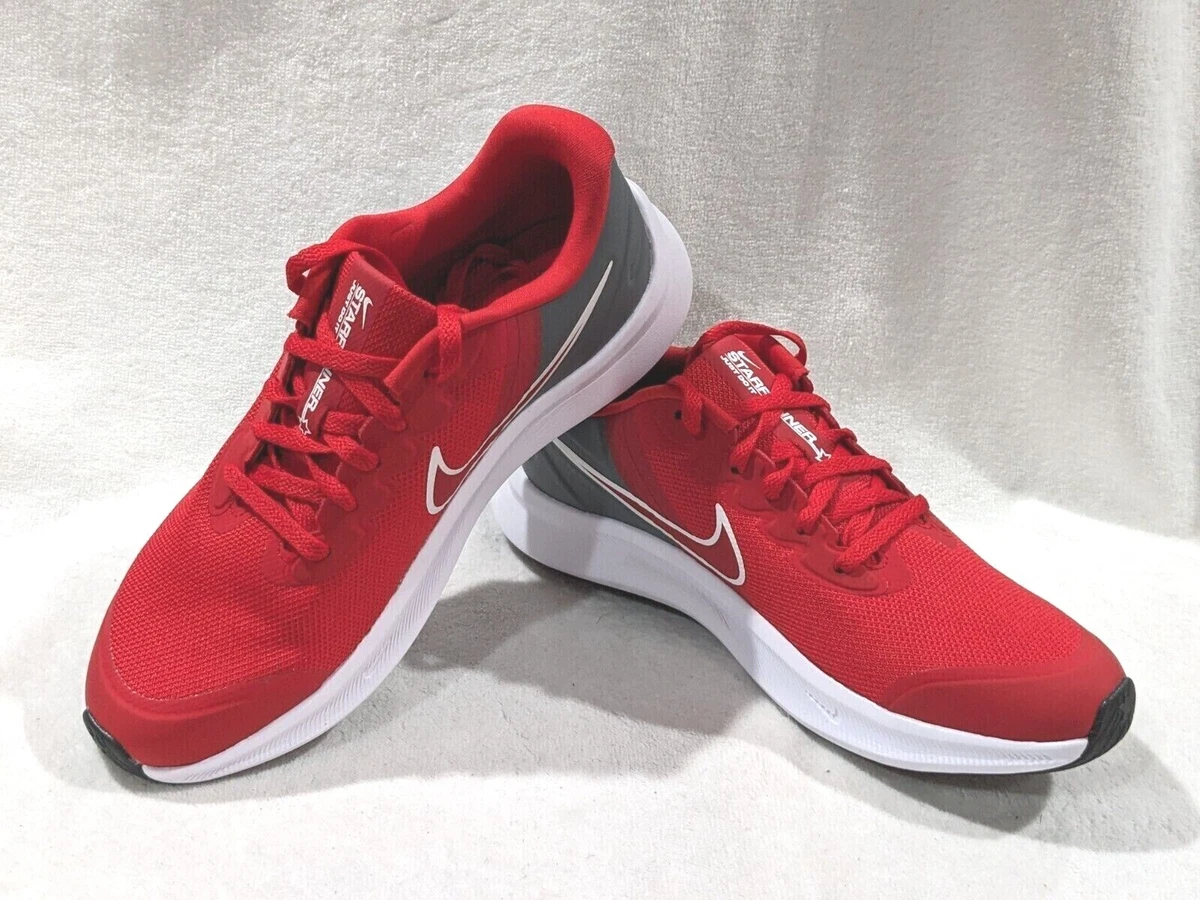 Nike Star Runner 3 (GS) University Red Boy\'s Sneakers-Size 5/6/7Y NWB  DA2776-907 | eBay