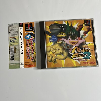 Monster Farm 2 1999 Sony PlayStation PS1 TECMO Simulation for sale