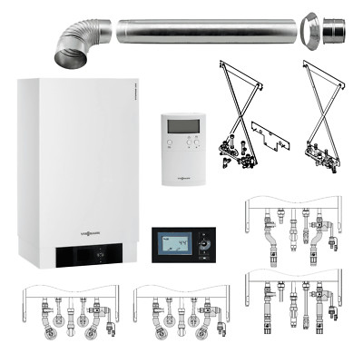 Vitopend 200-W 24,0 kW EG-E Vitotronic 100 Heiztherme Kombitherme