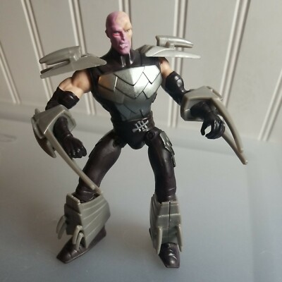 Teenage Mutant Ninja Turtles  Shredder Unmasked Figure Playmates 2013 TMNT