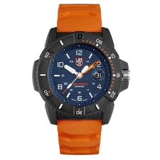 Luminox Navy Seal 3600 Series Men's Watch Quartz Orange Rubber Strap 3603