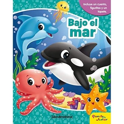 Bajo el mar. Libroaventuras: Incluye un tablero y figur - Spanish Language Board